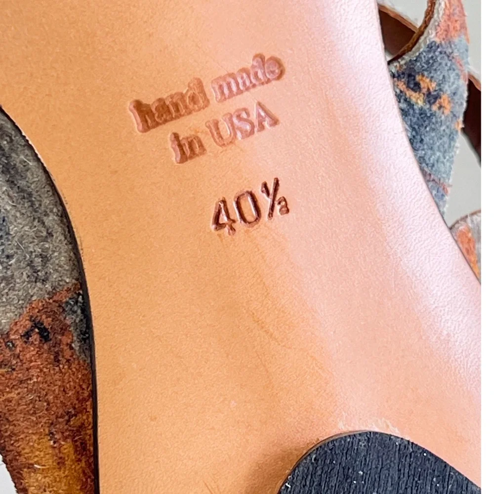 Cydwoq "Oncilla"  Multicolor Strappy Sandals - Picture 12 of 12